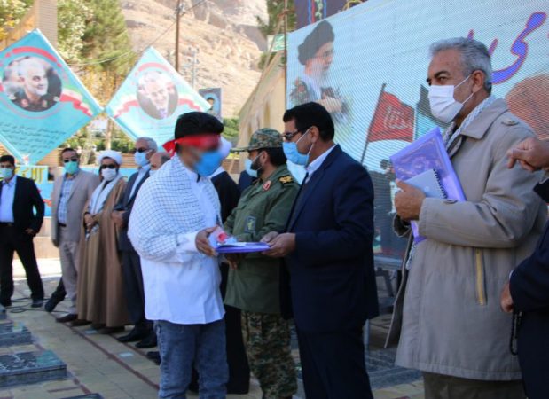 آزادی ۱۳۸ زندانی در جوار مزار مطهر شهید سلیمانی