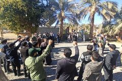 آیین گرامیداشت یوم الله ۹ دی در فهرج