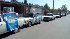 اهدای ۱۷ سری جهیزیه به ۱۷ زوج جوان فهرجی