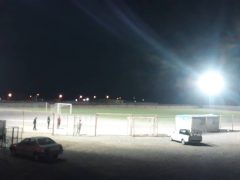 استادیوم ورزشی شهید سلیمانی فهرج مجهز به سیستم روشنایی شد