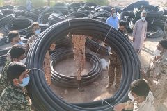 آغاز پروژه آبرسانی به ۲۵ روستای فهرج در قالب طرح مرد میدان + تصاویر