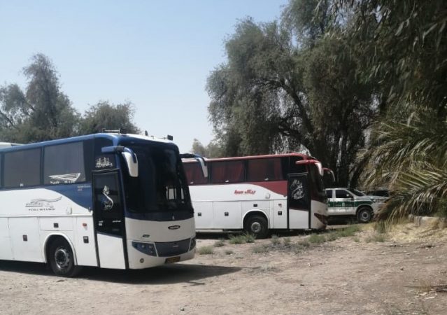 کشف ۱۵۶ کیلو تریاک از دو دستگاه اتوبوس در فهرج