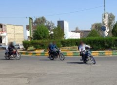 برخورد پلیس فهرج با موتورسواران مزاحم خیابانی