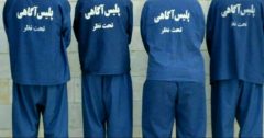 متلاشی شدن باند ۴ نفره سرقت احشام در فهرج‌