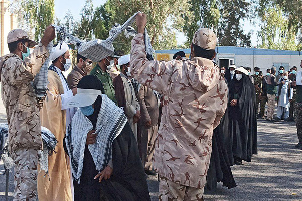 رزمایش گروه های جهادی در فهرج