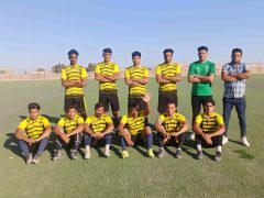 قهرمانی منتخب نرماشیر در مسابقات فوتبال جام شهید سلیمانی فهرج + تصاویر