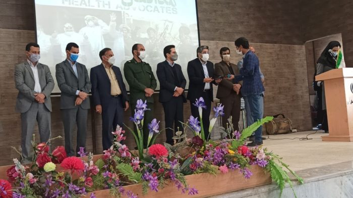 تجلیل از مدافعان سلامت فهرج به مناسبت روز پرستار