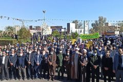 جلوه هایی از ولایت مداری مردم فهرج در گرامیداشت حماسه ۹ دی