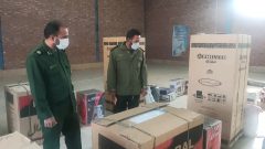 توزیع ۲ سری جهیزیه بین زوجین نیازمند فهرجی