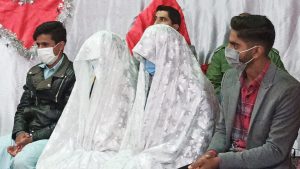 ۸ زوج فهرجی با پیوند فاطمی راهی خانه بخت شدند