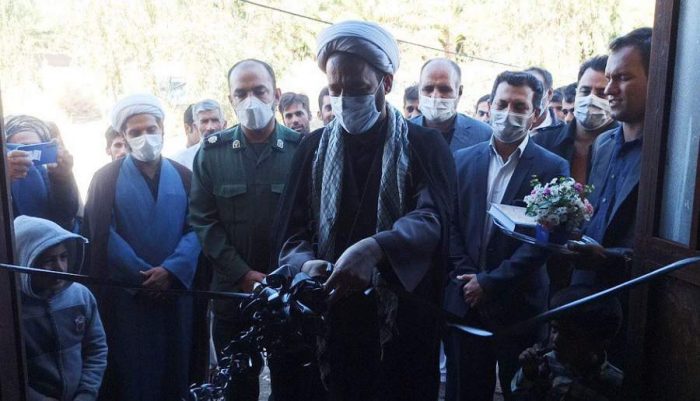 افتتاح یک باب مسجد در روستای نوریه فهرج
