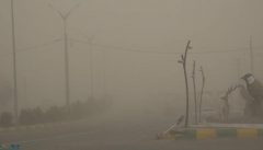 تعطیلی مدارس فهرج بدلیل طوفان شن