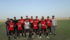 قهرمانی نگین شرق در مسابقات فوتبال نوجوانان فهرج