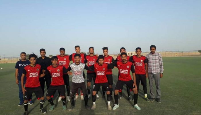 قهرمانی نگین شرق در مسابقات فوتبال نوجوانان فهرج