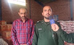 توزیع ۲ هزار بسته معیشتی بین نیازمندان توسط سپاه فهرج