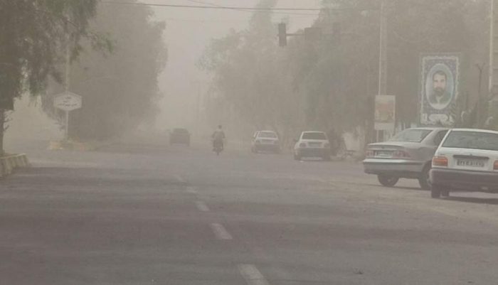 وضعیت خطرناک غلظت آلایندگی هوا در فهرج