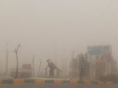 طوفان مدارس و ادارات فهرج را تعطیل کرد