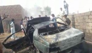 یک واحد مسکونی در فهرج طعمه حریق شد