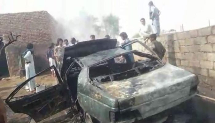 یک واحد مسکونی در فهرج طعمه حریق شد