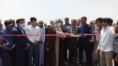 افتتاح ۲ طرح هادی روستایی در بخش نگین کویر فهرج