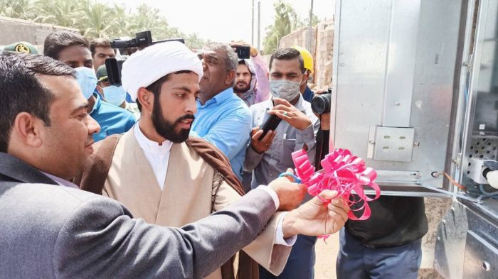 افتتاح پروژه های مدیریت برق شهرستان فهرج به مناسبت دهه کرامت