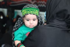 همنوایی شیرخوارگان حسینی با طفل شهید کربلا در فهرج