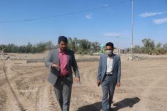 آغاز زیرسازی زمین چمن در روستاهای فهرج در آینده ای نزدیک