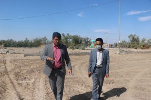 آغاز زیرسازی زمین چمن در روستاهای فهرج در آینده ای نزدیک