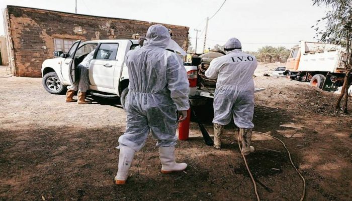 برگزاری رزمایش آنفلوآنزای فوق حاد پرندگان در فهرج