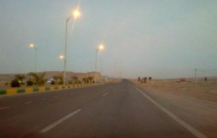 بازگشایی محور فهرج – زاهدان بعد از گذشت ۷ ساعت