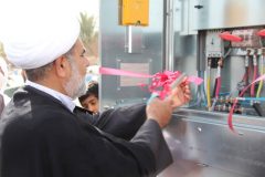 افتتاح پروژه های تامین برق شهرستان فهرج