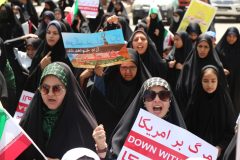 شکوه حضور مردم فهرج در راهپیمایی روز قدس