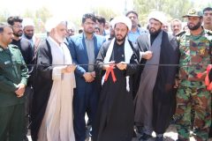 افتتاح موکب سیدالشهدا (ع) در ورودی شهرستان فهرج