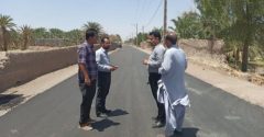 آغاز نهضت آسفالت معابر در روستاهای بخش نگین کویر