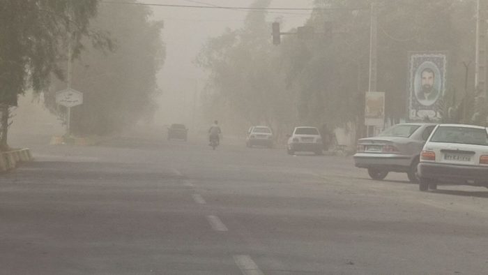 طوفان، فهرج را فراگرفت