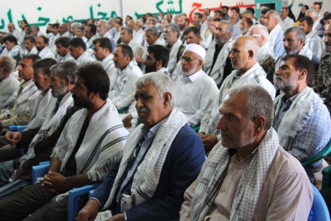 گردهمایی و تجلیل از رزمندگان و پیشکسوتان ۸ سال دفاع مقدس در فهرج