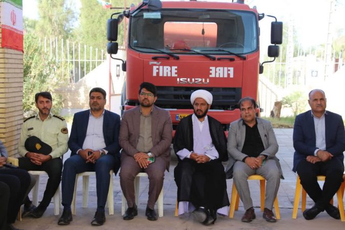 گلایه فرماندار فهرج از کمبود شدید امکانات در واحد آتش نشانی شهر فهرج