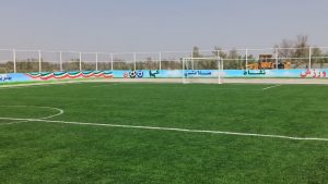 نهمین چمن ورزشی در فهرج افتتاح شد