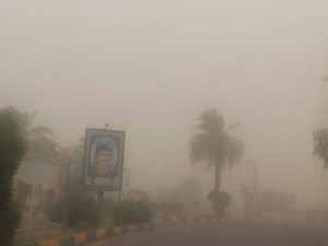 هوای فهرج در وضعیت خطرناک و ناسالم/گرد و غبار تا شنبه ادامه دارد