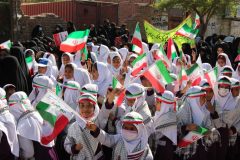 دیار دارالوحدت فهرج، صحنه ارادت به مظلومان غزه