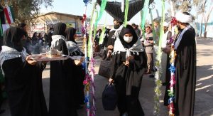 اعزام ۶۸ دانش آموز دختر از فهرج به اردوی راهیان نور+تصاویر