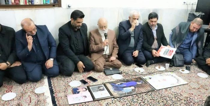 دیدار اعضاء شورای شهر تهران با مجروحان حادثه تروریستی کرمان