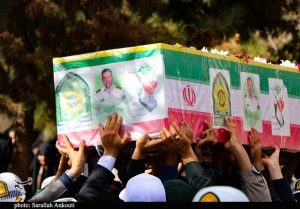 تشییع باشکوه شهید فراجا در کرمان