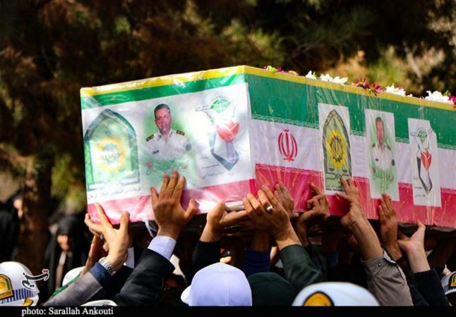 تشییع باشکوه شهید فراجا در کرمان