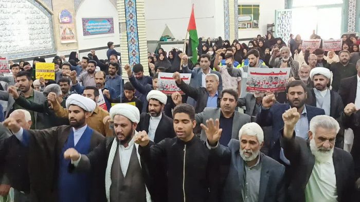 محکومیت حمله آمریکا و انگلیس به یمن توسط نمازگزاران فهرجی