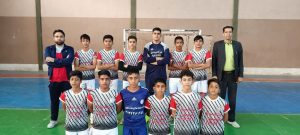 قهرمانی نگین شرق، در مسابقات فوتسال نونهالان فهرج