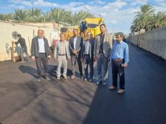 آسفالت ۱۵ هزار مترمربع از بافت‌های فرسوده فهرج در فاز اول