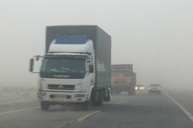 کاهش دید و وزش باد نسبتاً شدید در استان کرمان