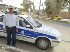 تمهیدات ترافیکی پلیس راهور فهرج در شب های قدر