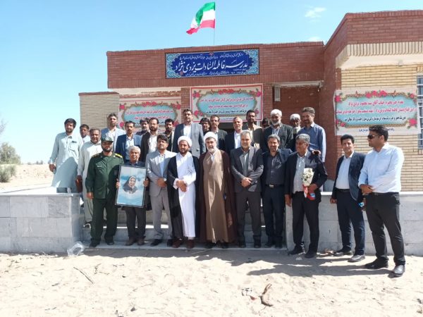افتتاح یک باب مدرسه در روستای جلال آباد فهرج